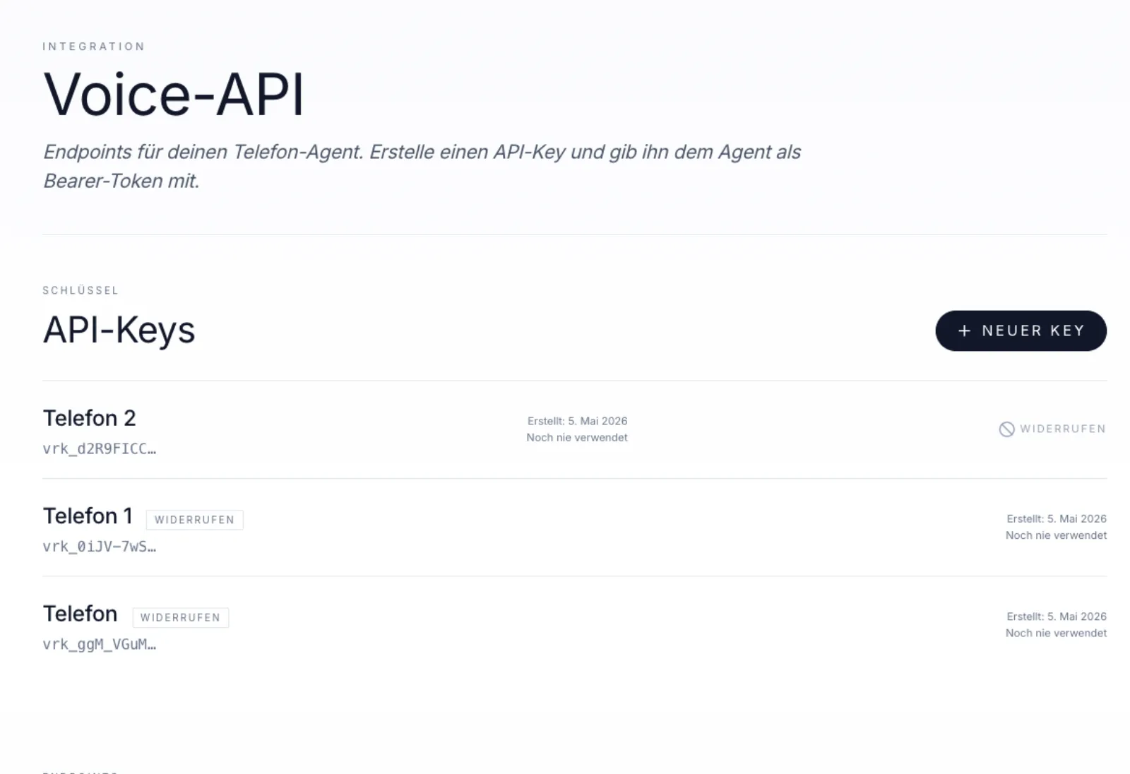 Voice-API